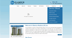 Desktop Screenshot of glamourrealtors.com